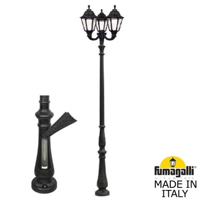 Парковый фонарь FUMAGALLI TABOR OFIR/NOEMI 3L E35.205.R30.AXH27 Парковый фонарь FUMAGALLI TABOR OFIR/NOEMI 3L E35.205.R30.AXH27