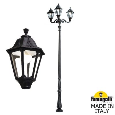 Парковый фонарь FUMAGALLI HOREB ADAM/NOEMI 3L E35.208.M30.AXH27 Парковый фонарь FUMAGALLI HOREB ADAM/NOEMI 3L E35.208.M30.AXH27