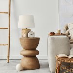 Настольная лампа E390 Light wood Gerhort