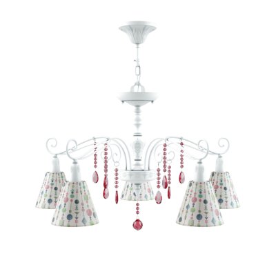 

Люстра Maytoni E4-05-WM-LMP-O-17-CRL-E4-05-PK-DN Provence 22, E4-05-WM-LMP-O-17-CRL-E4-05-PK-DN