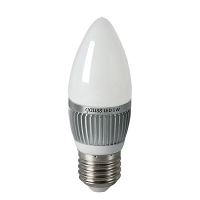 

Лампа Gauss LED B35 Candle 6W E27 4100K EB103102206, EB103102206