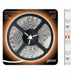 Лента LED 2835/60-SMD 4.8W 12V DC теплый белый (блистер 5м) (312000105)
