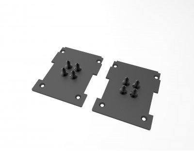 Заглушки для встраиваемого низковольтного трека SY ECS-SY-RC-BL-2 Заглушки для встраиваемого низковольтного трека SY ECS-SY-RC-BL-2