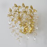 Светильник настенный бра Crystallux EDEN AP2 GOLD EDEN