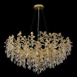 Люстра Crystallux EDEN SP10 GOLD EDEN