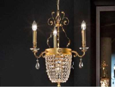 Подвесной светильник Masiero ELEGANTIA 3+1 Oro Lucido-Oro Opaco CR Подвесной светильник Masiero ELEGANTIA 3+1 Oro Lucido-Oro Opaco CR