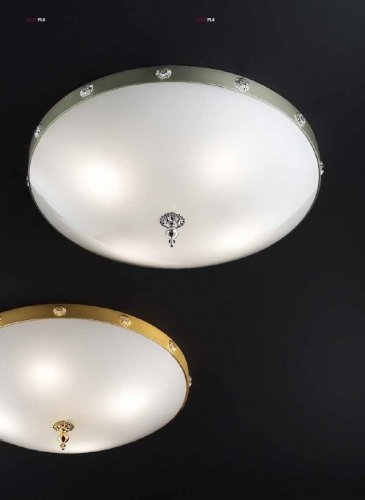 Потолочный светильник Masiero ELEGANTIA PLV4 Chromo Lucido-Cromo Opaco