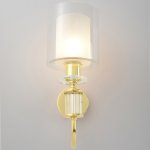 Светильник настенный бра Crystallux ELENA AP1 GOLD ELENA