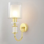 Светильник настенный бра Crystallux ELENA AP1 GOLD ELENA