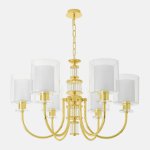 Люстра Crystallux ELENA SP6 GOLD ELENA