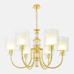 Люстра Crystallux ELENA SP6 GOLD ELENA