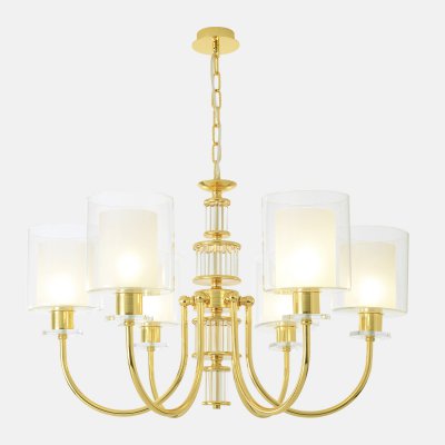 Люстра Crystallux ELENA SP6 GOLD ELENA