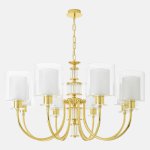 Люстра Crystallux ELENA SP8 GOLD ELENA