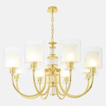 Люстра Crystallux ELENA SP8 GOLD ELENA