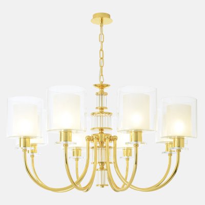 Люстра Crystallux ELENA SP8 GOLD ELENA