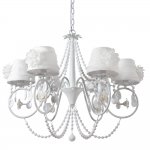 Люстра ELENA WHITE SP6 (1620/306) Crystal lux