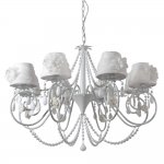 Люстра ELENA WHITE SP8 (1620/308) Crystal lux