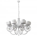 Люстра ELENA WHITE SP8 (1620/308) Crystal lux