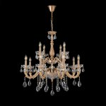 Люстра Crystal Lux ELIZABETH SP8+4 BRASS