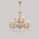 Люстра Crystal Lux ELIZABETH SP8+4 BRASS