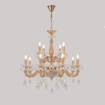 Люстра Crystal Lux ELIZABETH SP8+4 BRASS