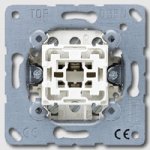 JUNG EcoProfi механизм Переключатель 1-клавишный, промежуточный, 10А, ~250В (EP407U)