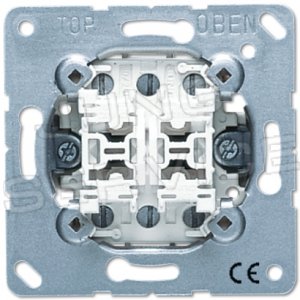 JUNG EcoProfi механизм Переключатель 2-клавишный (EP409U) JUNG EcoProfi механизм Переключатель 2-клавишный (EP409U)