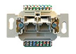 JUNG EcoProfi Розетка компьютерная двойная RJ 45, кат. 5e (EPUAE8UPOK5US) JUNG EcoProfi Розетка компьютерная двойная RJ 45, кат. 5e (EPUAE8UPOK5US)