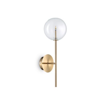

Светильник бра Ideal lux EQUINOXE AP1 OTTONE ANTICO (200149, EQUINOXE AP1 OTTONE ANTICO