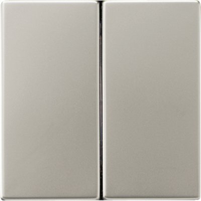 JUNG LS 990 Edelstahl Накладка светорегулятора 2-х канального нажимного (ES1565.07) JUNG LS 990 Edelstahl Накладка светорегулятора 2-х канального нажимного (ES1565.07)