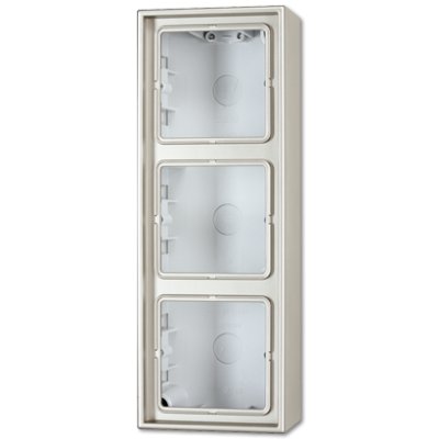 JUNG LS 990 Edelstahl Коробка 3-я для накладного монтажа (ES2583A-L) JUNG LS 990 Edelstahl Коробка 3-я для накладного монтажа (ES2583A-L)