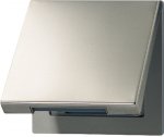 JUNG LS 990 Edelstal Откидная крышка для розеток и изделий 50х50 (ES2990KL)
