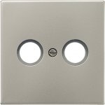 JUNG LS 990 Edelstahl Накладка TV-FM розетки (ES2990TV)