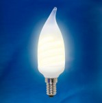 Лампа энергосбережения свеча UNIEL ESL-C11-W11/2700/E14