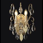 Светильник настенный бра Crystallux ESMIRALDA AP2 GOLD ESMIRALDA