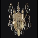 Светильник настенный бра Crystallux ESMIRALDA AP2 GOLD ESMIRALDA