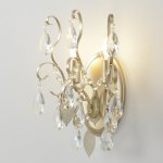 Светильник настенный бра Crystallux ESMIRALDA AP2 GOLD ESMIRALDA