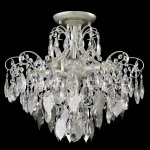 Светильник потолочный Crystallux ESMIRALDA PL4 SILVER ESMIRALDA