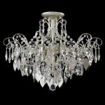 Светильник потолочный Crystallux ESMIRALDA PL6 SILVER ESMIRALDA