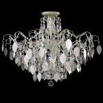 Светильник потолочный Crystallux ESMIRALDA PL9 SILVER ESMIRALDA