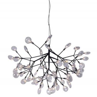 Светильник подвесной EVITA SP63 BLACK/TRANSPARENT (1690/263) Crystal lux, 1690/263