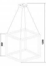 Люстра подвесная Lucia Tucci EXO 3350.440 gold