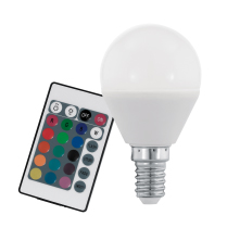 

Лампа светодиодная диммируемая RGB P45 Eglo 10682