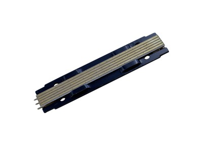 Donolux короткая электрическая плата черного цвета для магнитного шинопровода, длина 100 мм, 24В