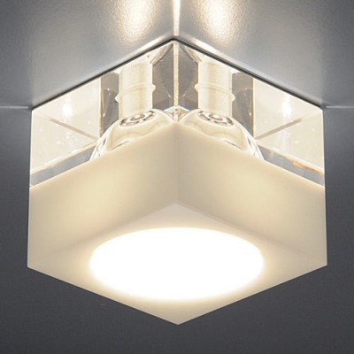 Светильник Elektrostandard 494 белый/прозрачный