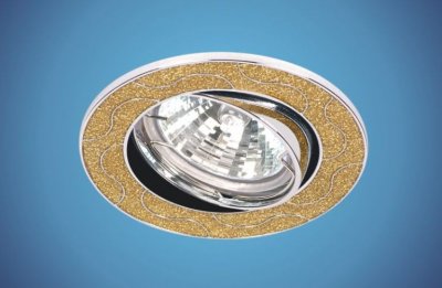 Светильник Elektrostandard 616 MR16 блеск золото/хром