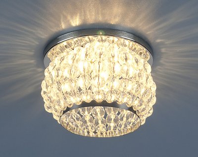 Светильник Elektrostandard 7245 хром/белый