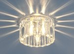 8449 CH/WH (хром / прозрачный) Elektrostandard Встраиваемый потолочный светильник
