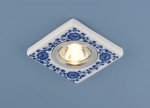 Керамический светильник Elektrostandard 9034 керамика бело-голубой (WH/BL)