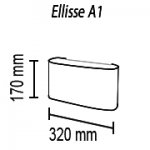 Настенный светильник Ellisse A1 10 04g